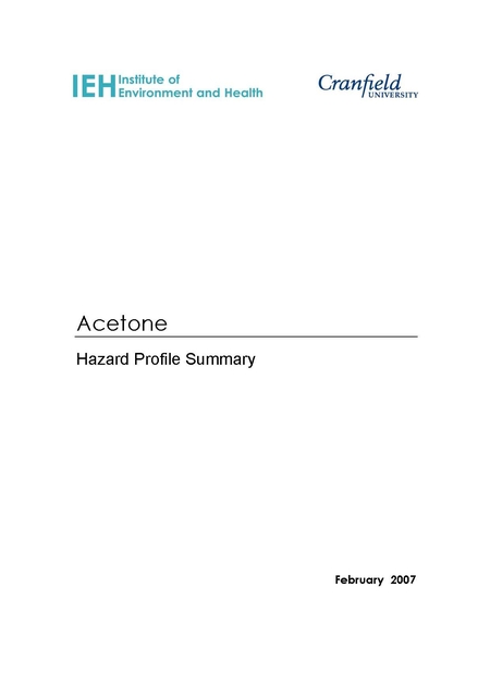 CTP - Acetone